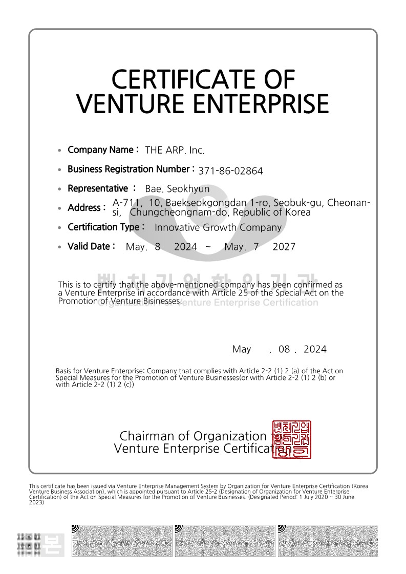 Certificate 1